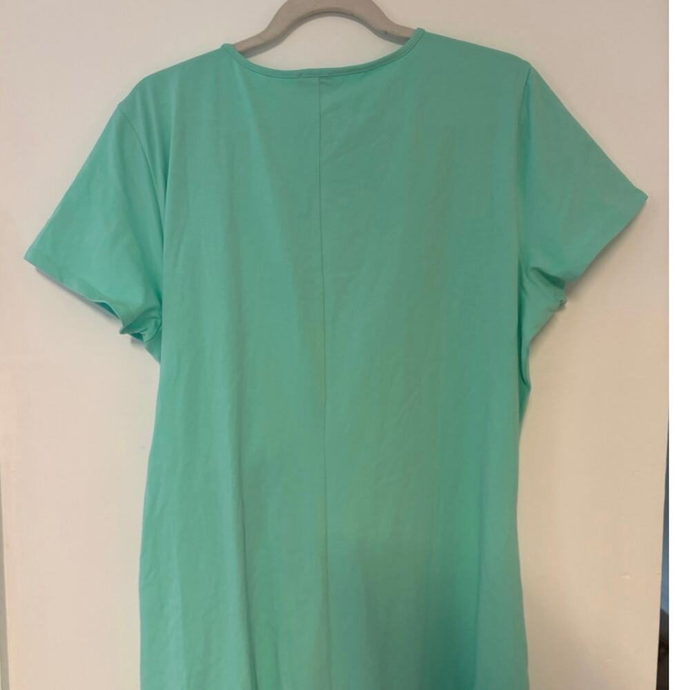 NWOT J.Crew Short Sleeve Knotted Mini Dress Size XL - Picture 5 of 6